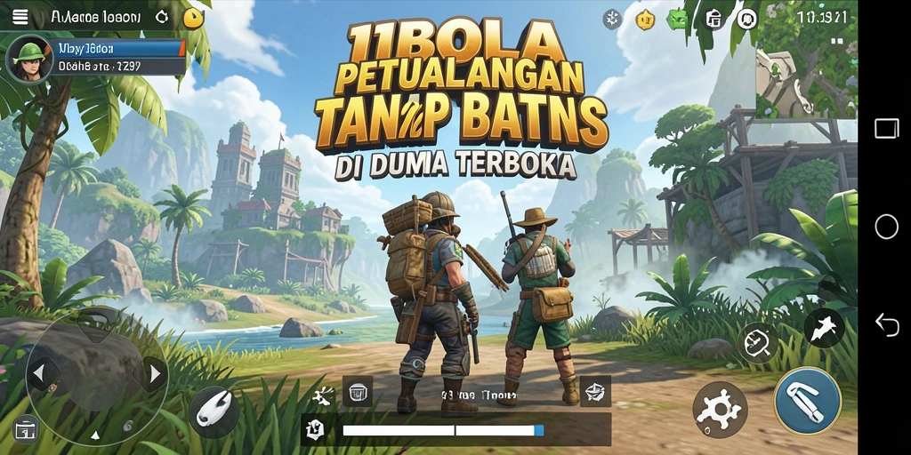 Tampilan gameplay permainan Open World yang menakjubkan.