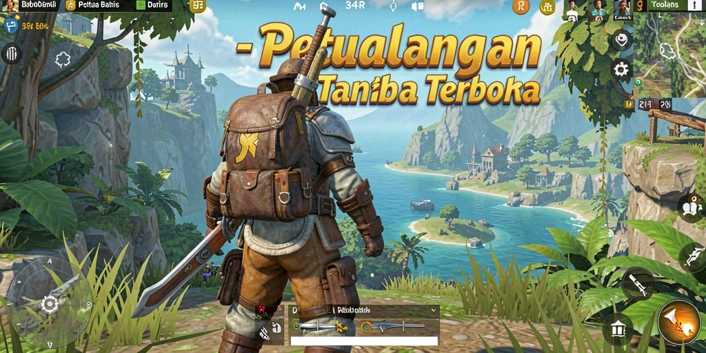 Gameplay intens di dunia terbuka 34R yang memukau.