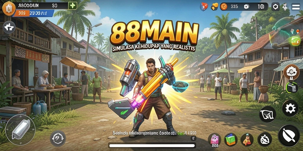 Tampilan gameplay 88MAIN yang menarik dan interaktif.