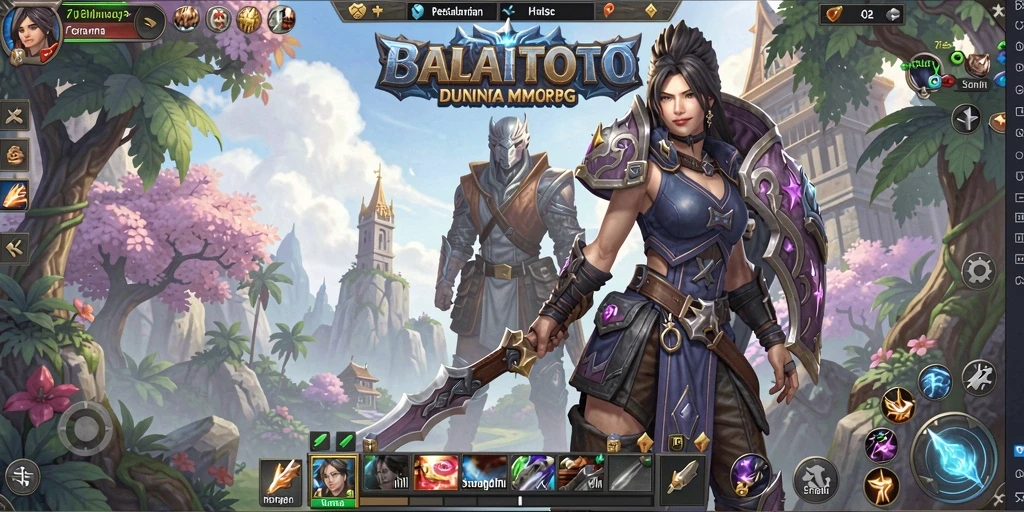 Tampilan gameplay BALAITOTO yang menegangkan dan memukau.