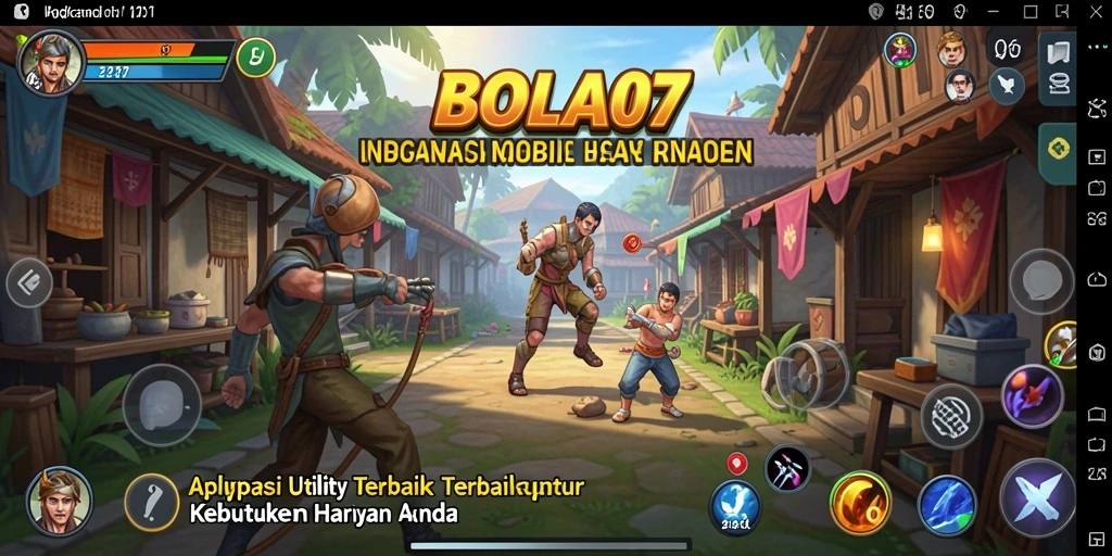 Tampilan antarmuka <strong>BOLA07</strong> yang menarik dan mudah digunakan.