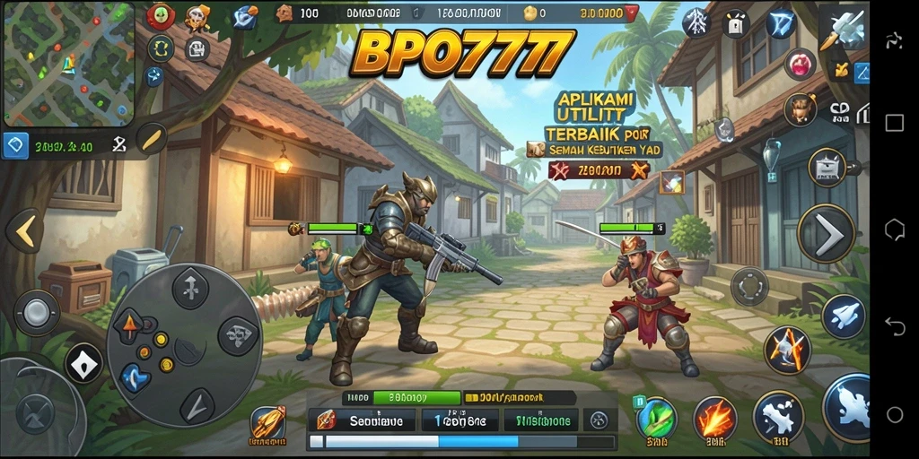 Tampilan antarmuka BPO777 yang intuitif dan ramah pengguna.