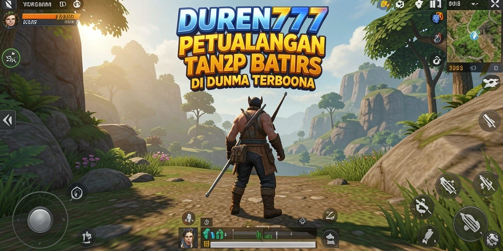 Tampilan gameplay DUREN777 yang menakjubkan dalam dunia terbuka.