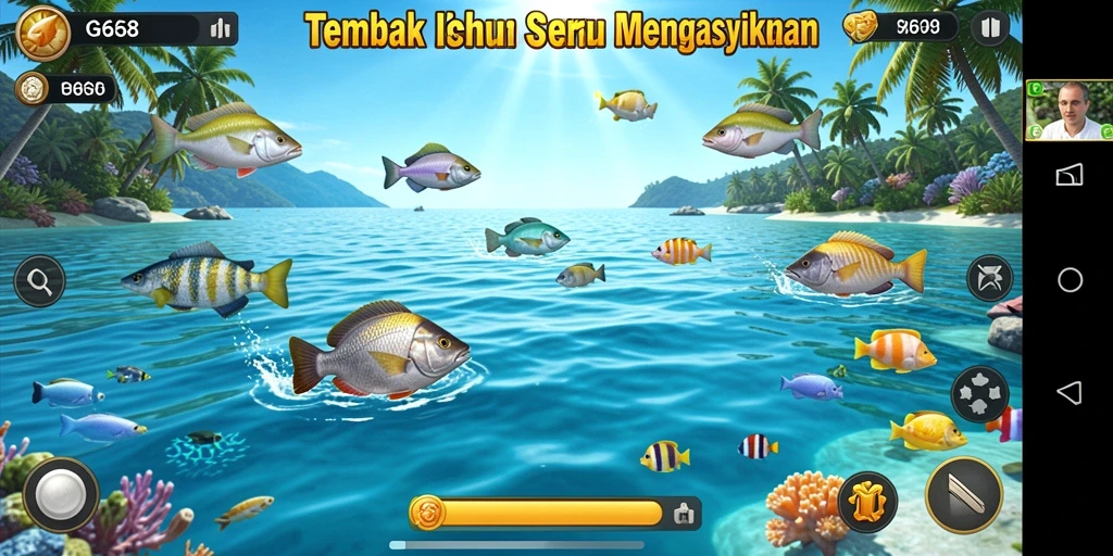 Pengalaman seru menembak ikan di G668 dengan grafis menarik.