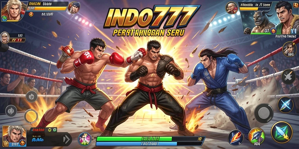 Tampilan aksi menarik dari pertarungan di INDO777.