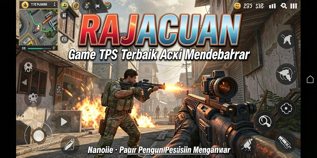 Tampilan dinamis dari pertempuran seru di RAJACUAN.