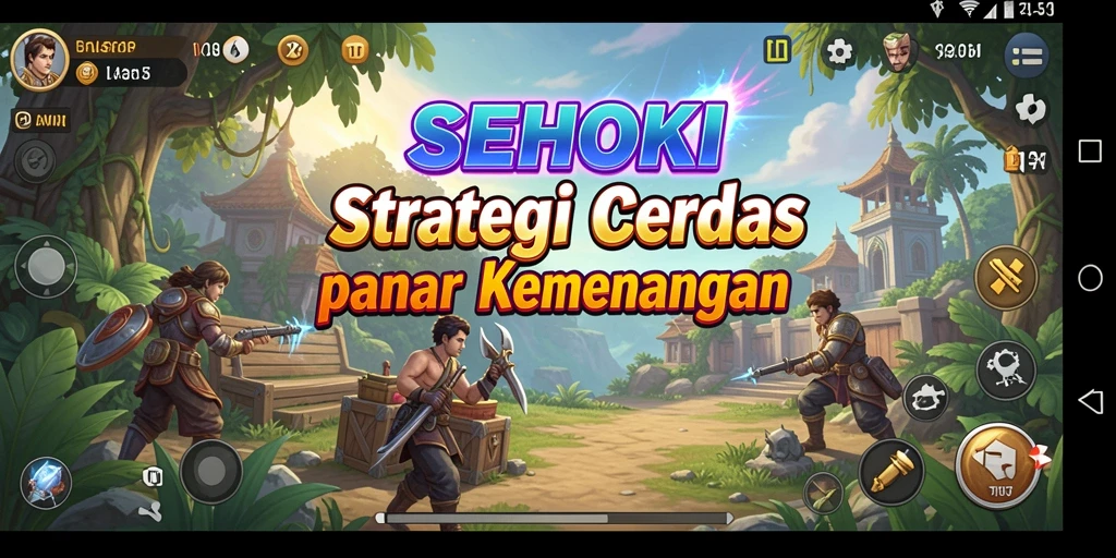 Tampilan menarik dari gameplay SEHOKI yang penuh strategi.